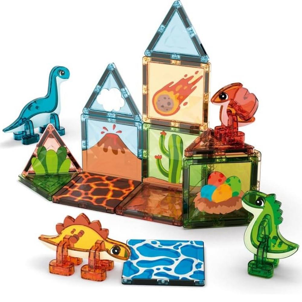 Costruzioni Magnetiche Bambini - Set 25 Pezzi - Geomag