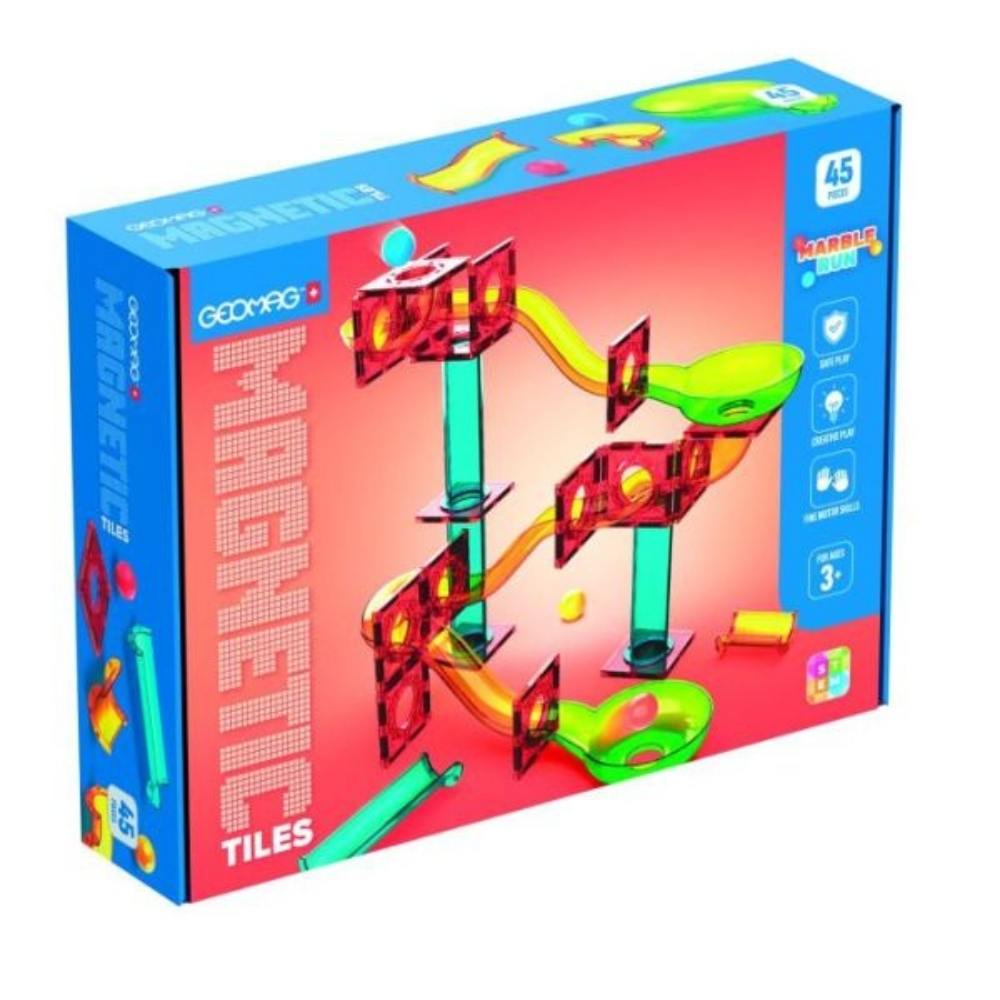 Costruzioni Magnetiche Bambini - Set 45 Pezzi - Geomag