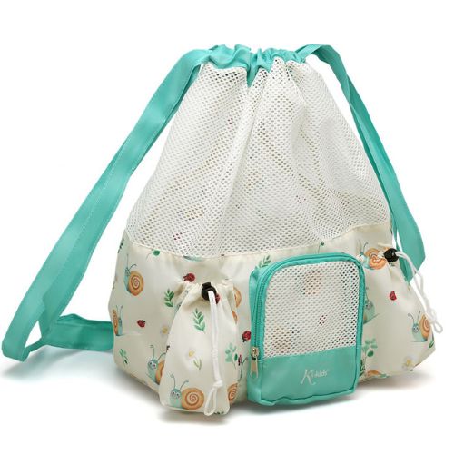 Borsa da Spiaggia a Rete per Bambini - Beige