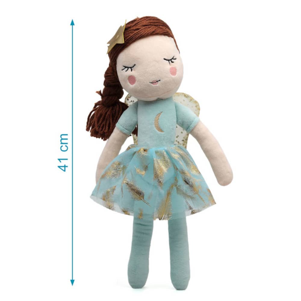Bambola di pezza per Bambina - Fata Verde - Kiokids