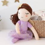 Bambola di pezza per Bambina - Fata Viola - Kiokids