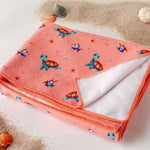 Telo Mare Bambini in Microfibra - Corallo