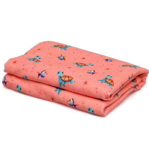Telo Mare Bambini in Microfibra - Corallo