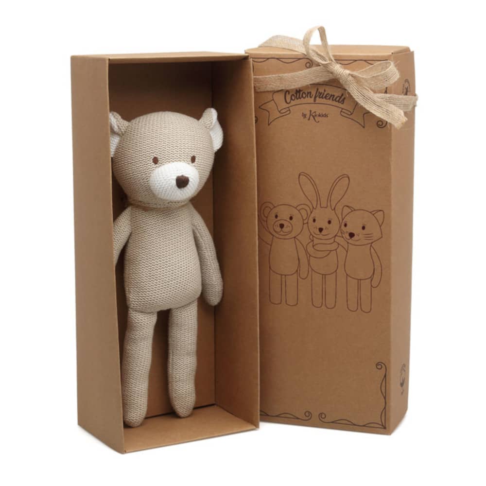 Pupazzo Orso in Cotone 30 cm - Kiokids