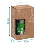 Bottiglia con Cannuccia per Bambini in Acciaio - Drago