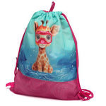 Borsa da Spiaggia a Rete per Bambini - Fucsia