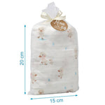 Copertina Neonato in Mussola di Bamboo 120x120 cm - Beige