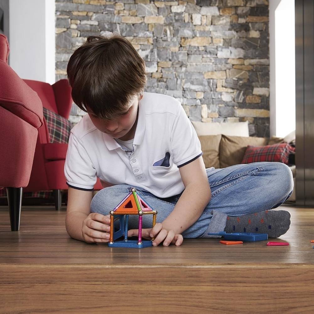Costruzioni Magnetiche Bambini Pacco da 35 Pezzi Glitterati - Geomag