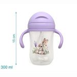 Tazza Apprendimento Bambini - Coniglietto - Lavanda 6 Mesi +