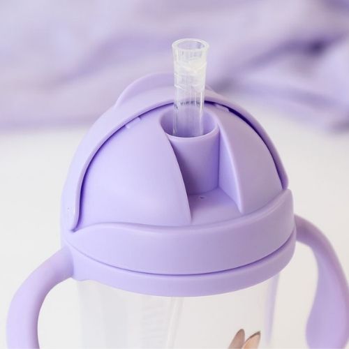Tazza Apprendimento Bambini - Coniglietto - Lavanda 6 Mesi +
