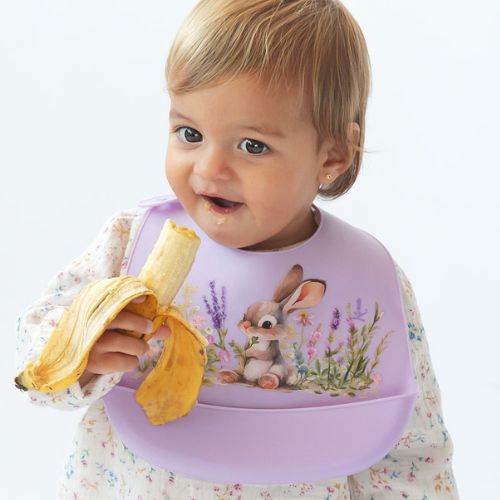 Bavaglino in Silicone con Tasca