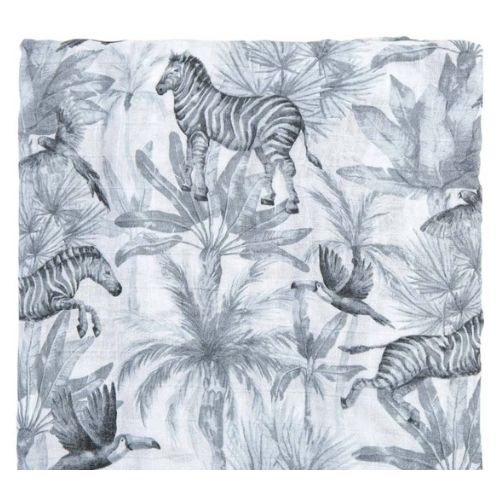 Copertina Neonato in Mussola di Bamboo - 120x120 cm - Selvatic
