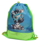 Borsa da Spiaggia a Rete per Bambini - Verde