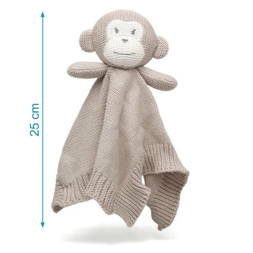 Doudou Neonato in Cotone Scimmia
