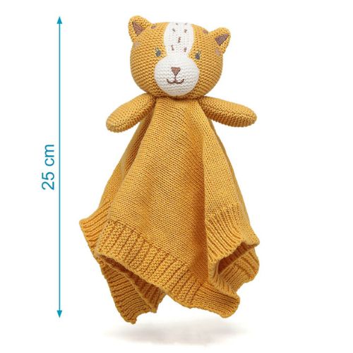 Doudou Neonato in Cotone Tigre