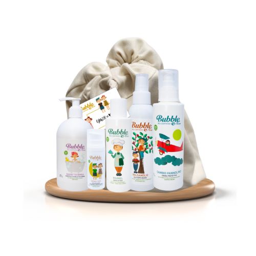 Kit Nascita Bimba Bubble - 6 Pezzi