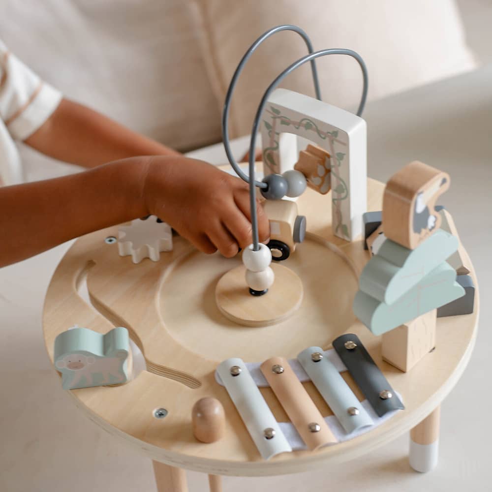 Tavolino Multi Attività in Legno - Tryco Baby