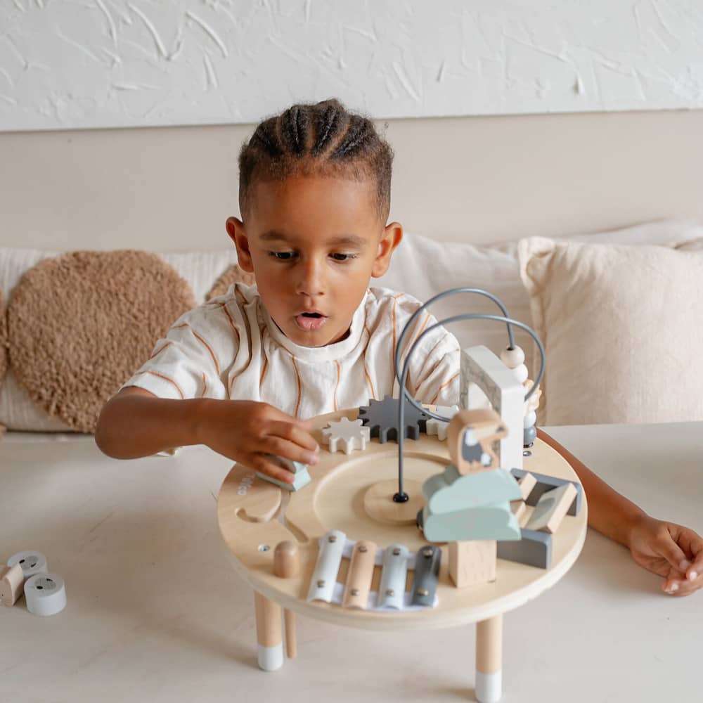 Tavolino Multi Attività in Legno - Tryco Baby