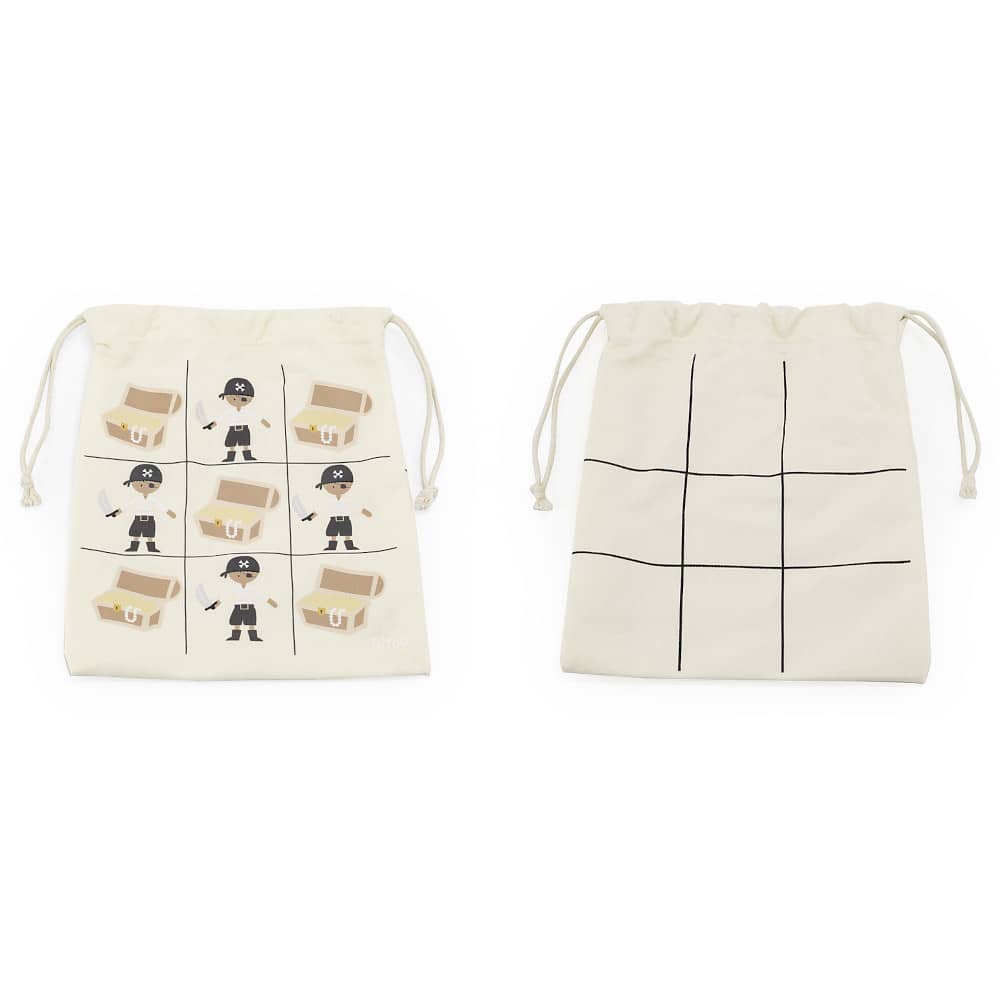 Gioco Tris in Legno Bambini - Pirata - Tryco Baby