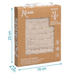 Copertina Neonato Estiva Traforata in Bamboo - Beige