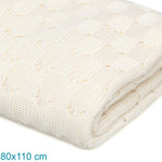 Copertina Neonato Estiva in Bamboo - Crema