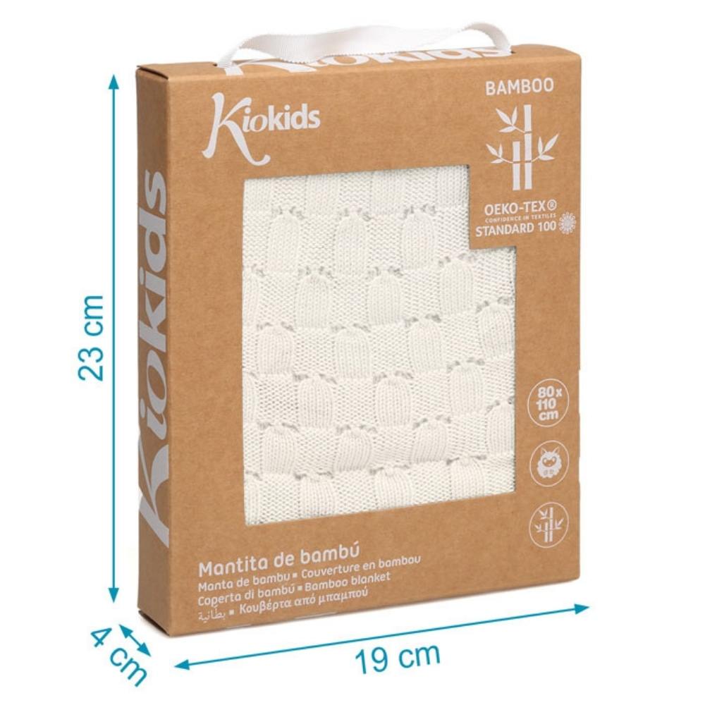 Copertina Neonato Estiva in Bamboo - Crema