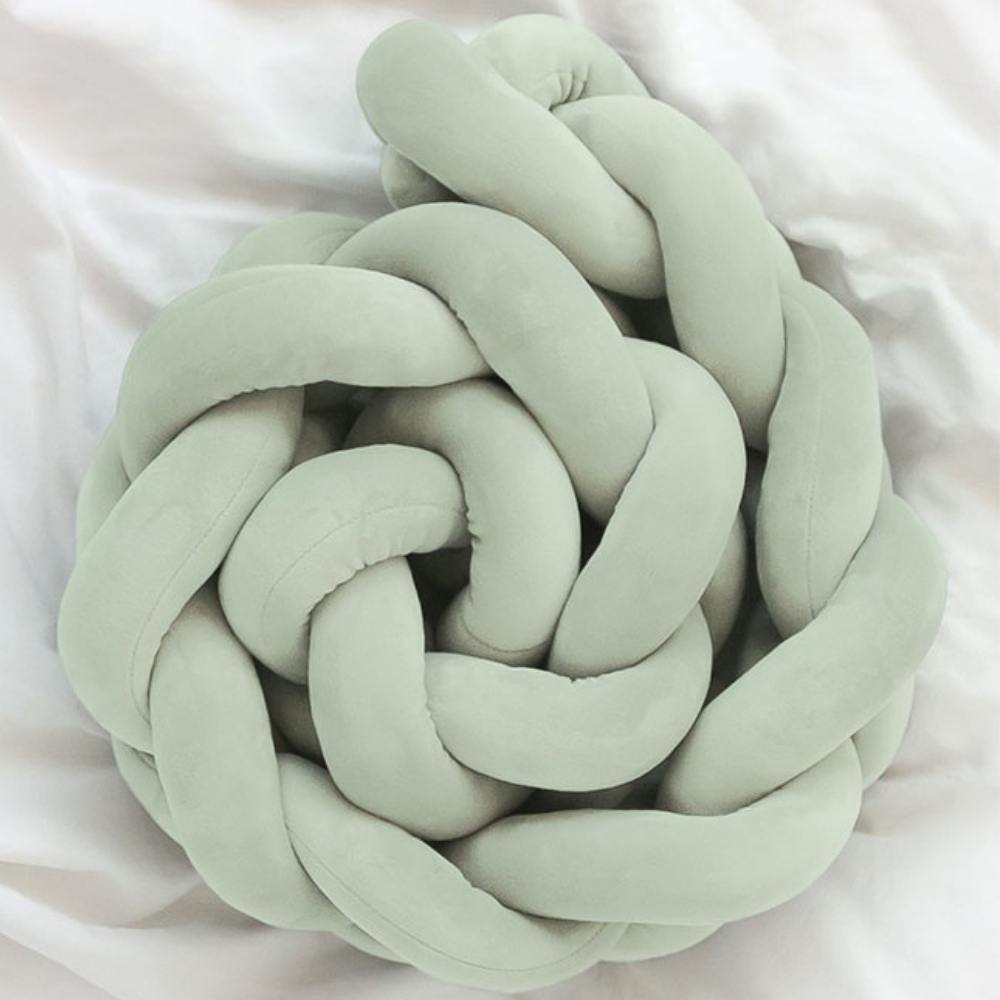 Treccia Paracolpi Lettino - Verde - Kiokids