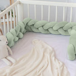 Treccia Paracolpi Lettino - Verde - Kiokids