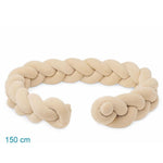 Treccia Paracolpi Lettino - Kiokids - beige 150 cm