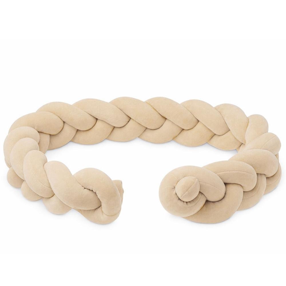 Treccia Paracolpi Lettino - Kiokids - beige