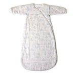 Sacco Nanna in Bamboo e Cotone - Tog 2.5 - Tg. 0-6 Mesi - Blu
