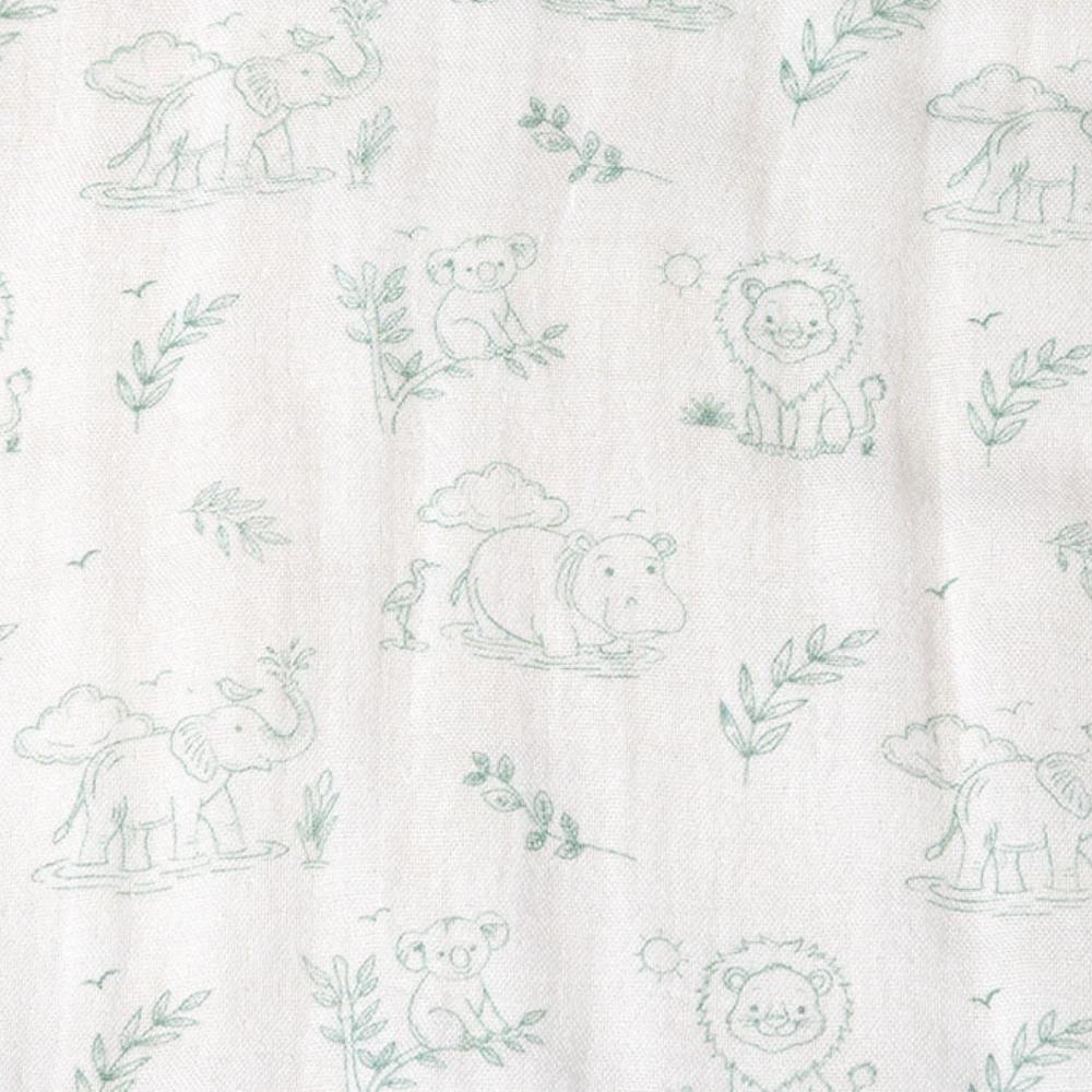 Sacco Nanna in Bamboo e Cotone - Tog 2.5 - Tg. 0-6 Mesi - Verde