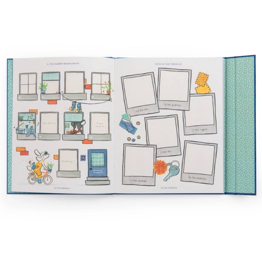 Libro Nascita - Puce et Pilou - interno - Moulin Roty