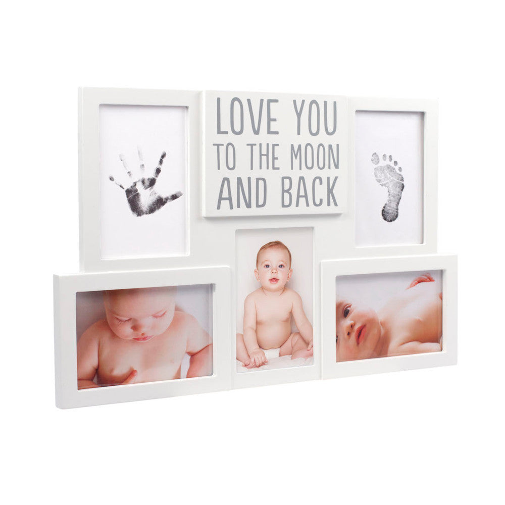 Cornice porta foto con impronte neonato - Pearhead