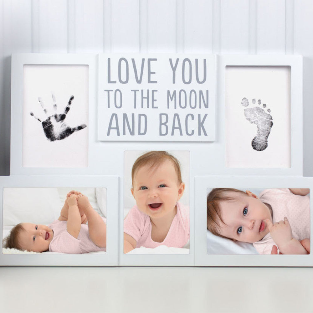 Cornice porta foto con impronte neonato - Pearhead