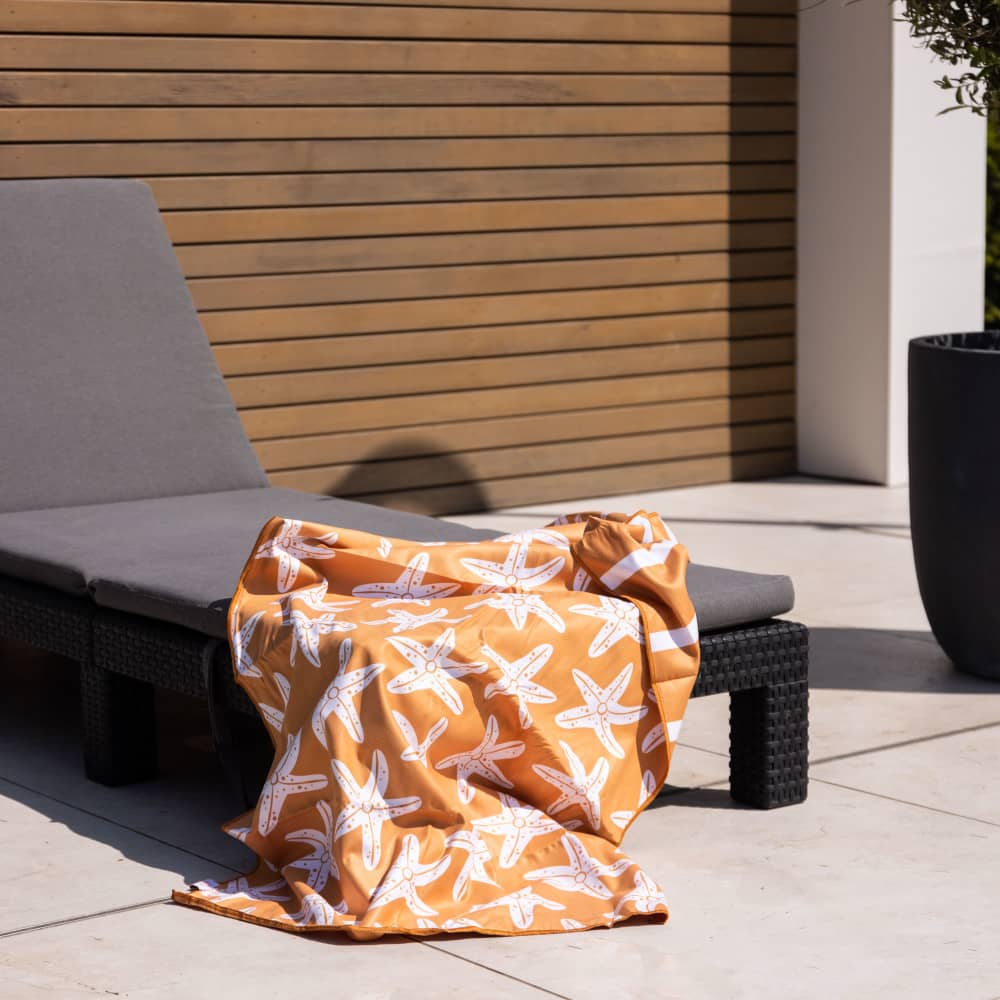 Telo mare bambini in microfibra - sea stars - swim essential