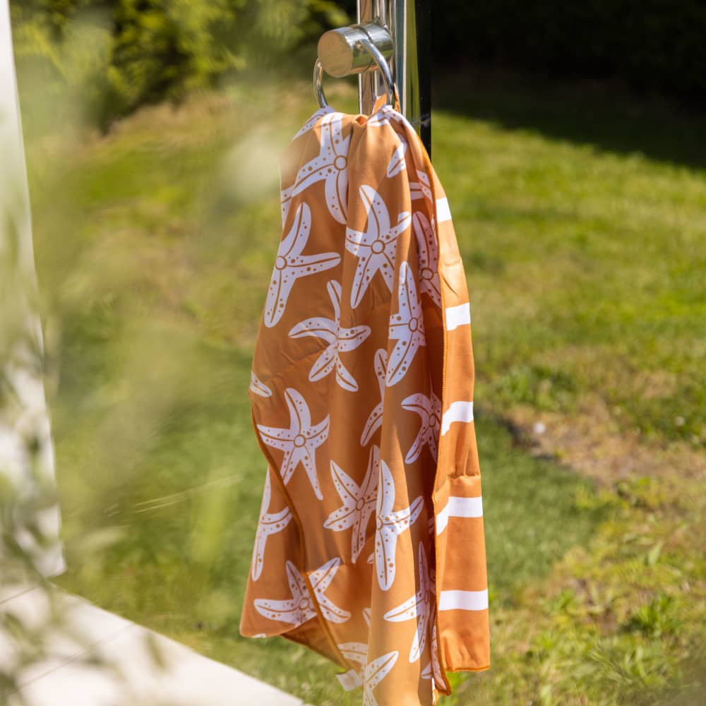 Telo mare bambini in microfibra - sea stars - swim essential