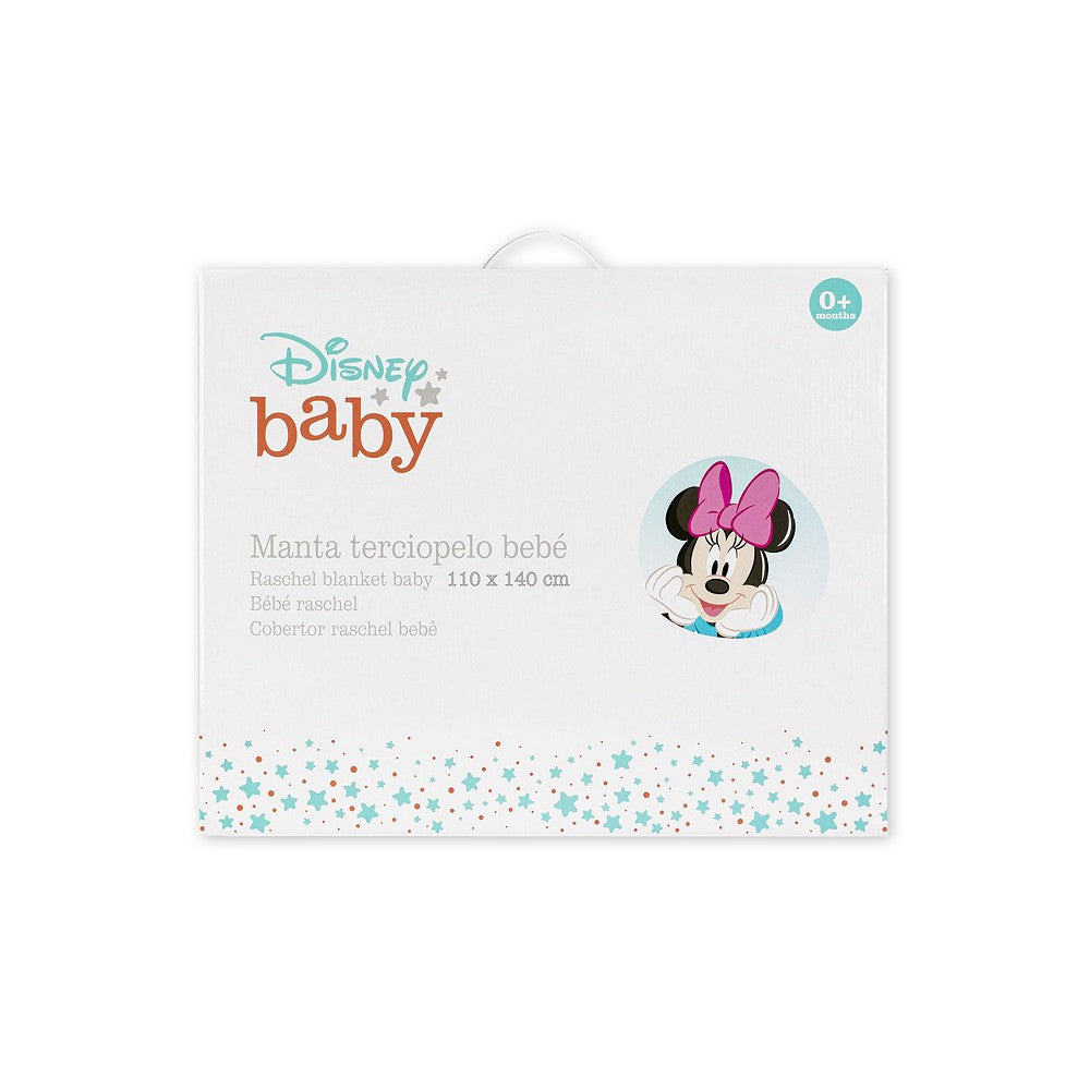 Copertina Lettino Con Sbarre in Pile - Minnie Topolina - confezione