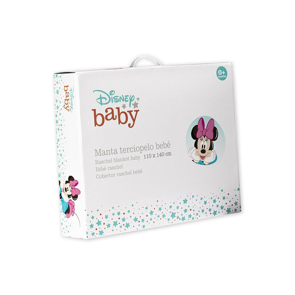 Copertina Lettino Con Sbarre in Pile - Minnie Topolina - scatola