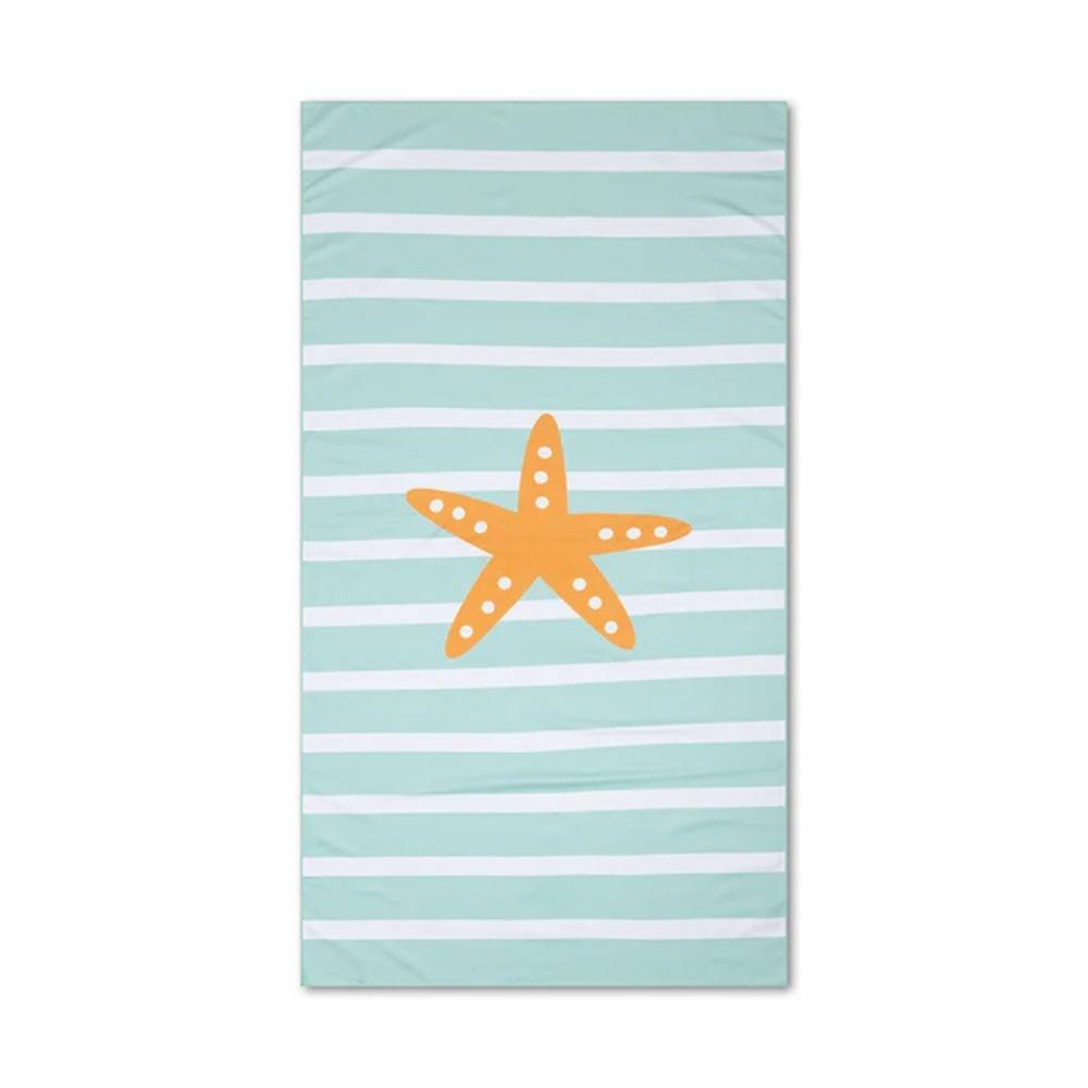 Telo Mare Bambini in Microfibra - Stella Marina