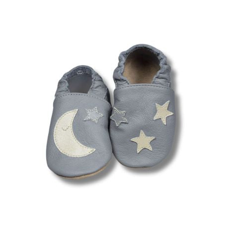 Scarpe Soft Sole Bambino Unisex Goodnight - Grigio Scuro