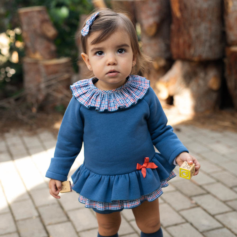 Completo Invernale Bambina Coulotte e Maglia 