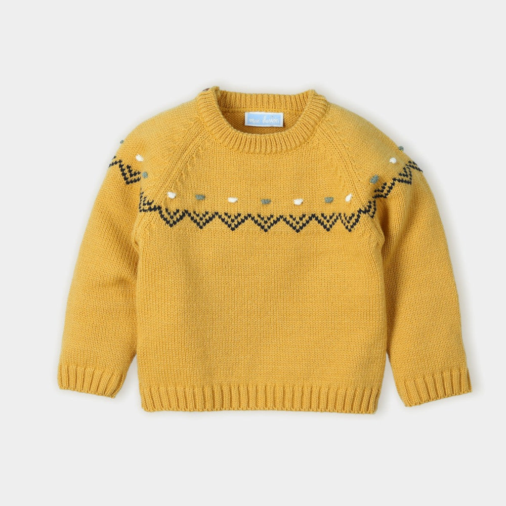 Completo Neonato Bambino Happiness - 3 Pezzi - maglione