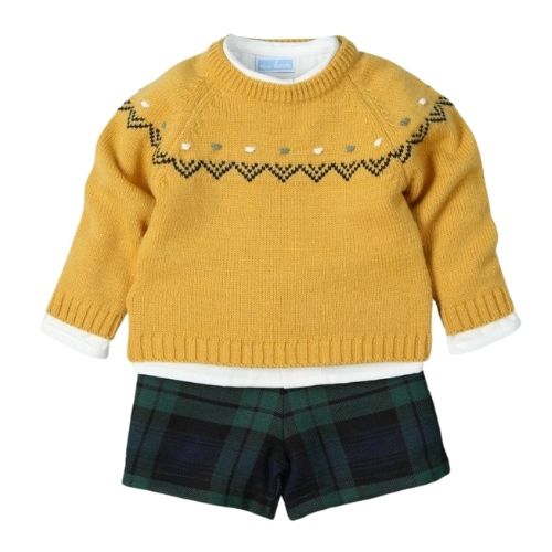 Completo Neonato Bambino Happiness - 3 Pezzi