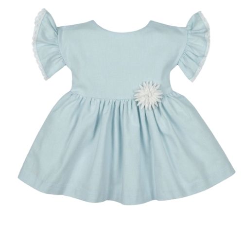 Vestito Neonata Bambina in Cotone Estivo - Margherita