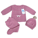Completo Neonato in Misto Lana - Renna