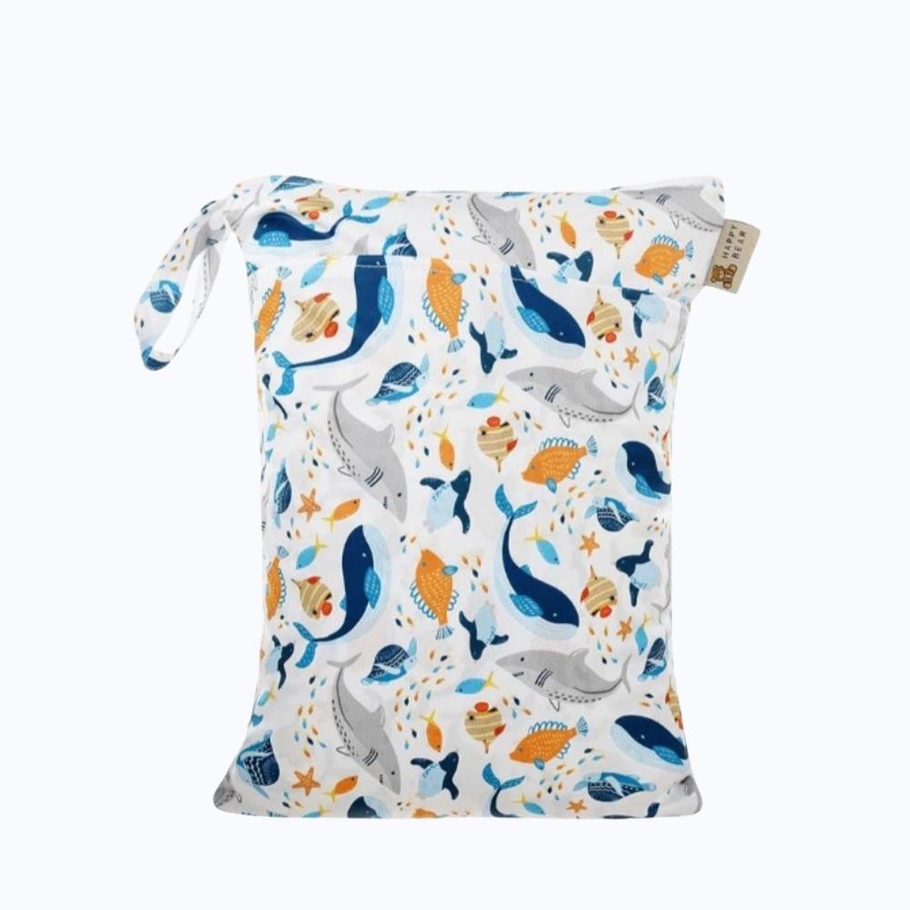 Borsa Porta Costume e Porta Pannolini - Sea Animals
