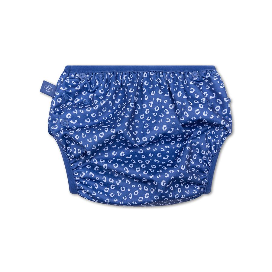 Costume contenitivo regolabile - Leopard Blu - Swim Essential
