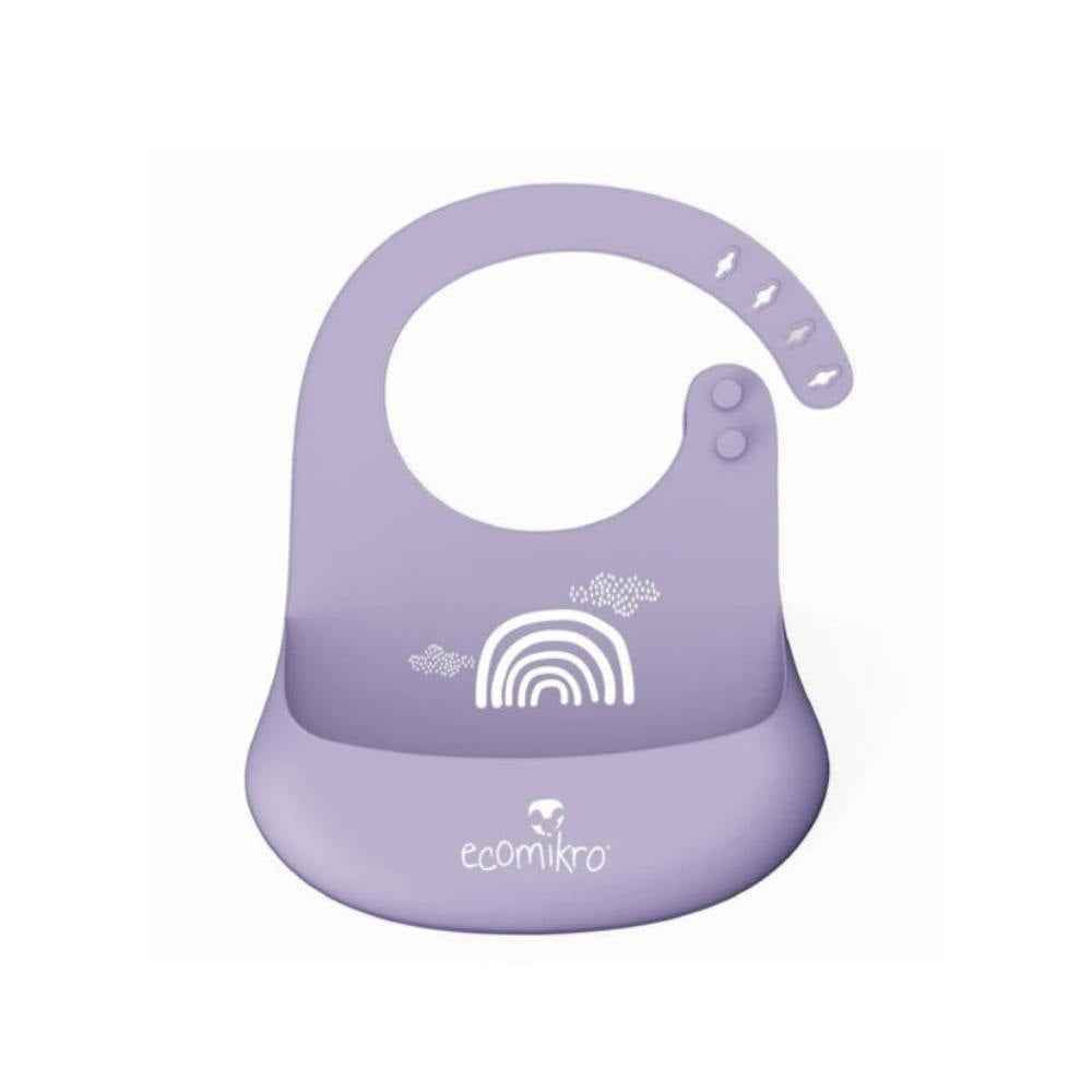 BAVAGLINO IN SILICONE CON TASCA - ARCOBALENO