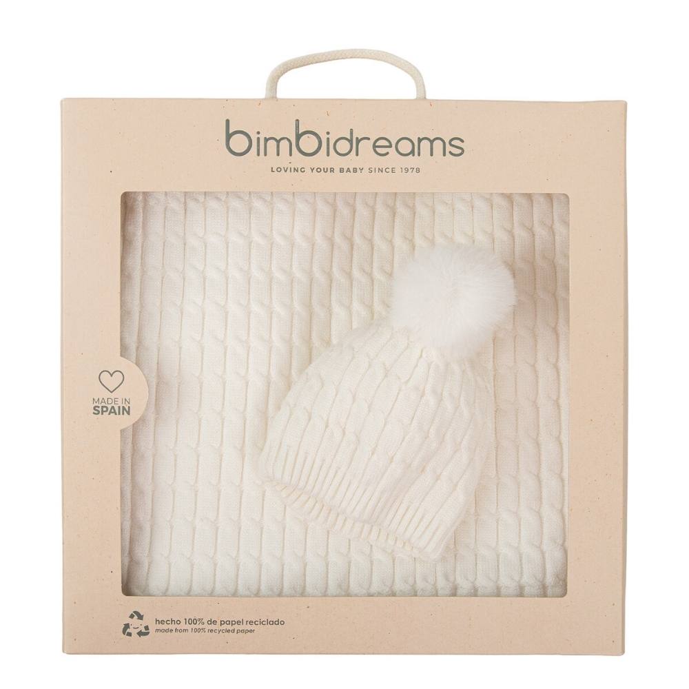 Set Copertine + Cappellino in Bamboo - Bianco